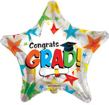 Convergram Mylar & Foil Congrats Grad Clear View 36″ Balloon