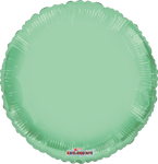 Convergram Mylar & Foil Green Macaron Round 18″ Balloon