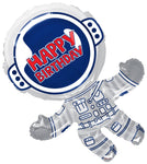 Convergram Mylar & Foil Happy Birthday Astronaut 36″ Balloon