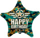 Happy Birthday Camouflage 18″ Balloon