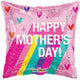 Happy Mother's Day Rainbow Holographic 18″ Balloon