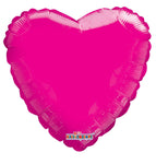 Convergram Mylar & Foil Hot Pink Heart Gellibean 18″ Balloon