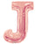 Convergram Mylar & Foil Letter J Rose Gold 34" Balloon