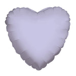 Convergram Mylar & Foil Lilac Heart 18″ Balloon