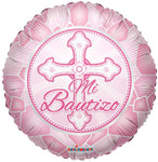 Mi Bautizo Rosa 18″ Balloon