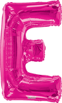 Globo Rosa Letra E 34″
