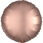 Convergram Mylar & Foil Rose Copper Round Matte 18″ Balloon