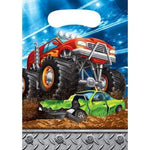 Convergram Party Supplies Monster Truck Rally Loot Bags (8 count)