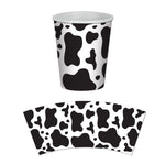 Cow Print Beverage 9oz Cups by Beistle from Instaballoons