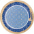 Creative Converting Blue Bandana Paper Plates 9″ (8 count)