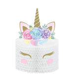 Creative Converting Party Supplies Unicorn Baby Honeycomb Centerpiece