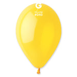 Crystal Yellow Latex Balloons  12″ Latex Balloons by Gemar from Instaballoons