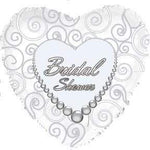 CTI Bridal Shower Pearls Wishes 17″ Balloon
