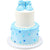 DecoPac Blue Baby Booties Cake Kit