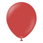 Deep Red 12″ Latex Balloons by Kalisan from Instaballoons