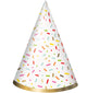Donut Party Cone Hats (8 count)