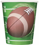 Football Spiral 9 oz by Unique from Instaballoons