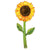 Fresh Pick Watercolor Sunflower 60″ Foil Balloon by Betallic from Instaballoons