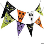 Fun Express Party Supplies Large Character Plastic Pennant Banner Halloween Decoration