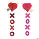 XOXO Heart & Arrow Hanging Decorations