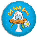 Get Well Duck 18″ Foil Balloon by Convergram from Instaballoons