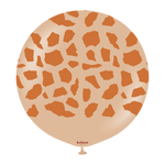 Giraffe Desert Sand Animal Print 24″ Latex Balloon by Kalisan from Instaballoons