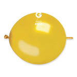 Gold G-Link 13″ Latex Balloons by Gemar from Instaballoons