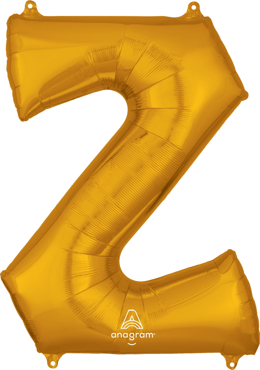 Gold Letter Z 34