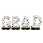 GRAD Graduation AirLoonz Phrase Kit 102″ Foil Balloon by Anagram from Instaballoons