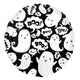 Halloween Boo Ghosts 18″ Balloon