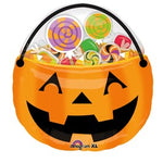 Halloween Treat Pail 23″ Foil Balloon by Anagram from Instaballoons