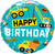 Happy Birthday Construction 18″ Foil Balloon by Qualatex from Instaballoons