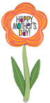 Happy Mother's Day Flower 60″ Foil Balloon by Betallic from Instaballoons