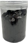 Imported Metallic Confetti Jar - Black 1cm