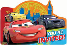 instaballoons Party Supplies Cars 2 Invitations (8 count)