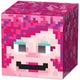 Gamer Girl 8-Bit Box Head (6 count)
