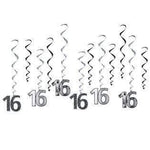 instaballoons Party Supplies Lantern & Lamp Whirls (12 count)