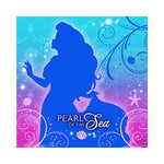 instaballoons Party Supplies Little Mermaid Beverage Napkins (16 count)