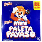 instaballoons Party Supplies Mini Paleta Payaso (15 count)