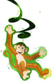 Monkey Whirl Decorations (5 count)