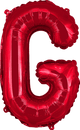 Red Letter G 16" Balloon
