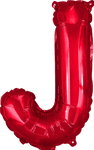 instaballoons Wholesale Red Letter J 16" Balloon