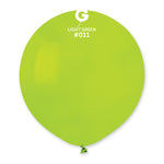 Light Green 19″ Latex Balloons by Gemar from Instaballoons