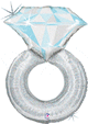 Platinum Wedding Ring 38″ Balloon