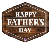 Mayflower Mylar & Foil Rustic Fathers Day 30″ Balloon