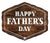 Mayflower Mylar & Foil Rustic Fathers Day 30″ Balloon