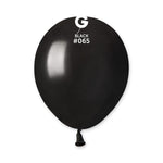 Metallic Black 5″ Latex Balloons by Gemar from Instaballoons