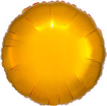 Metallic Gold Round Circle 18″ Foil Balloon by Anagram from Instaballoons