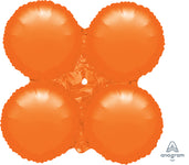 Metallic Orange Magic Arch 13″ Foil Balloon by Anagram from Instaballoons