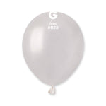 Metallic Pearl 5″ Latex Balloons by Gemar from Instaballoons